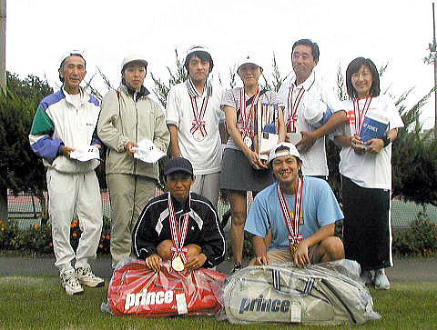 上位入賞選手の皆さんの顔ぶれ